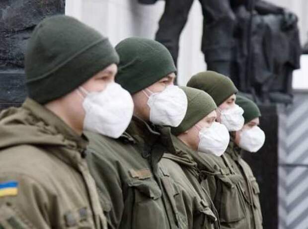Число заражённых коронавирусом в ВСУ растёт