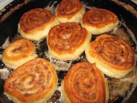 Шанежки с мясом