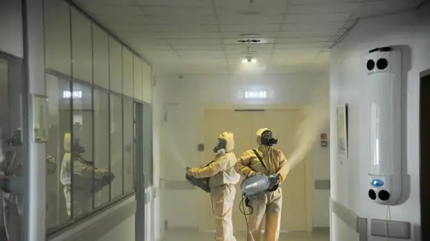 В России продезинфицировано 3,5 тысяч медучреждений