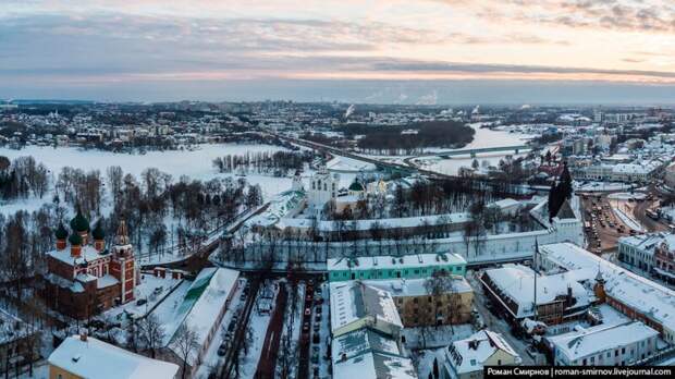 Ярославль с высоты. Хроники заводной птицы путешествия, факты, фото