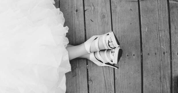 Невеста в обуви