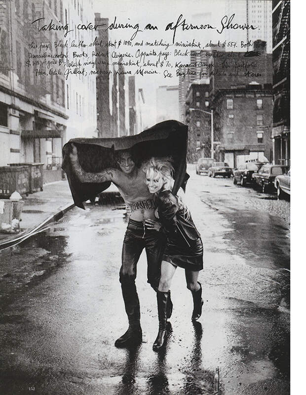 Памела Андерсон в объективе Патрика Демаршелье, Harper’s Bazaar USA, сентябрь 2004