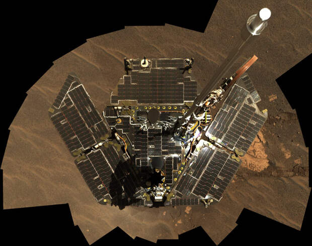 «Оппортьюнити» изучает скалы Марса