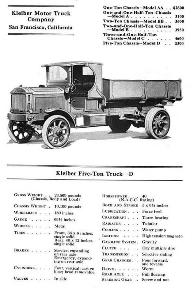 Kleiber — уникальный грузовик, произведенный в Сан-Франциско, которому исполнилось 90 лет
