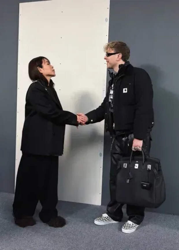 Читосе Абе (Sacai) и Егор Крид