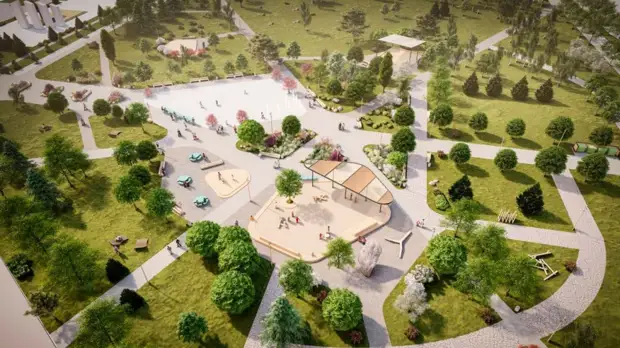 Розовые кусты и гамаки: в центре Челябинска обещают сделать релакс-островок