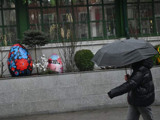 Москвичей предупредили о скорых ливнях