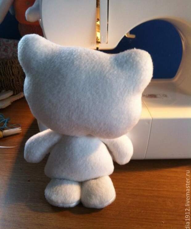 Создание мягкой игрушки — Hello Kitty ангел
