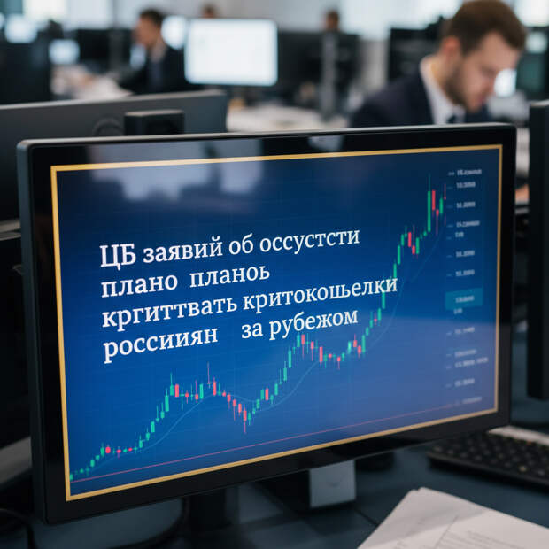 ЦБ заявил об отсутствии планов ограничивать криптокошельки россиян за рубежом