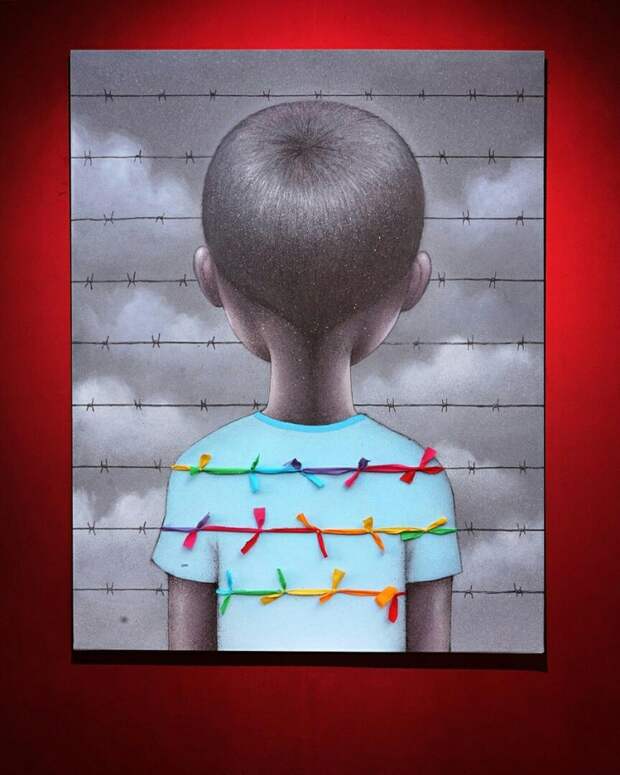 Город детей от @Seth_globepainter (подборка)