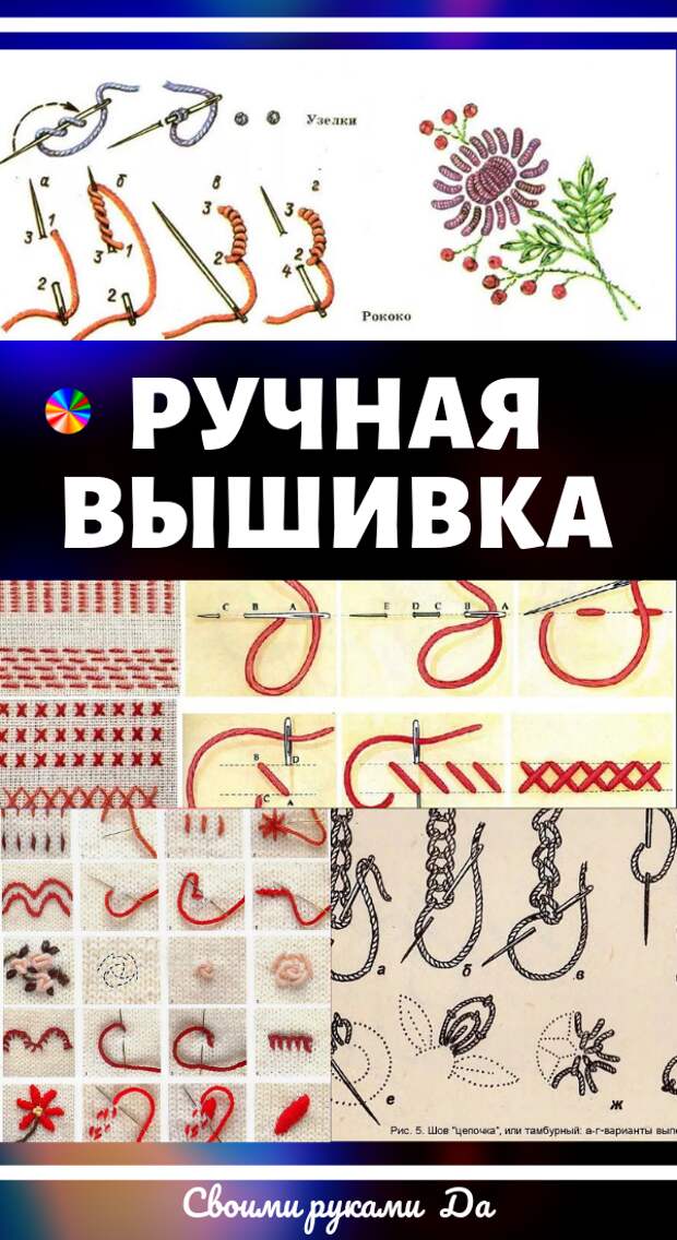 Ручная вышивка: схемы, советы, идеи и мастер класс своими руками
