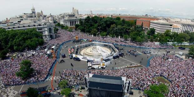 Около 500 000 человек посетили чемпионский парад «Реала»