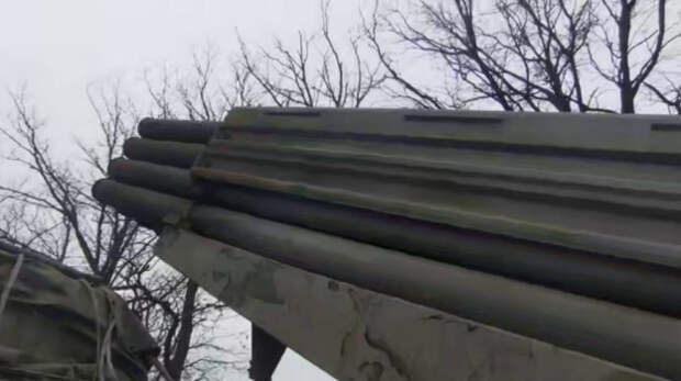 Расчёты РСЗО «Град» группировки войск «Днепр» нанесли удары по позициям ВСУ на Ореховском направлении