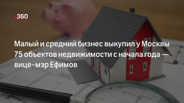 Малый и средний бизнес выкупил у Москвы 75 объектов недвижимости с начала года — вице-мэр Ефимов