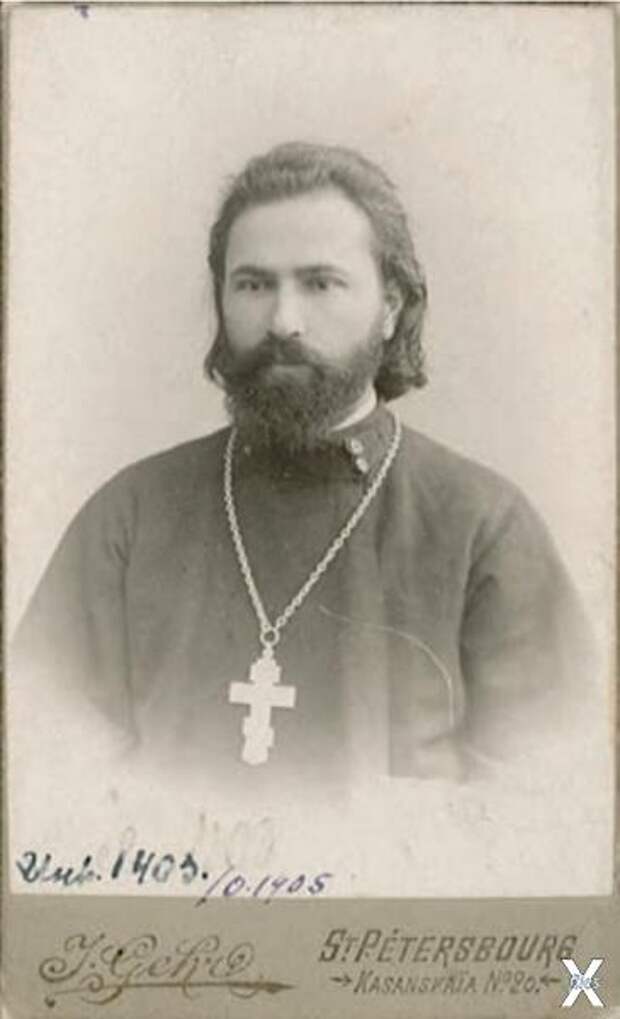 Г. А. Гапон - священник. Петербург. 1...