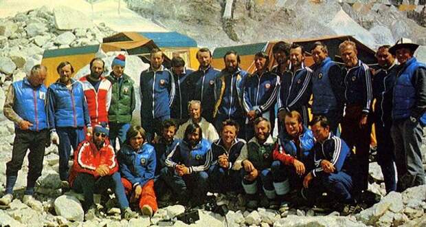 советская экспедиция на Эверест