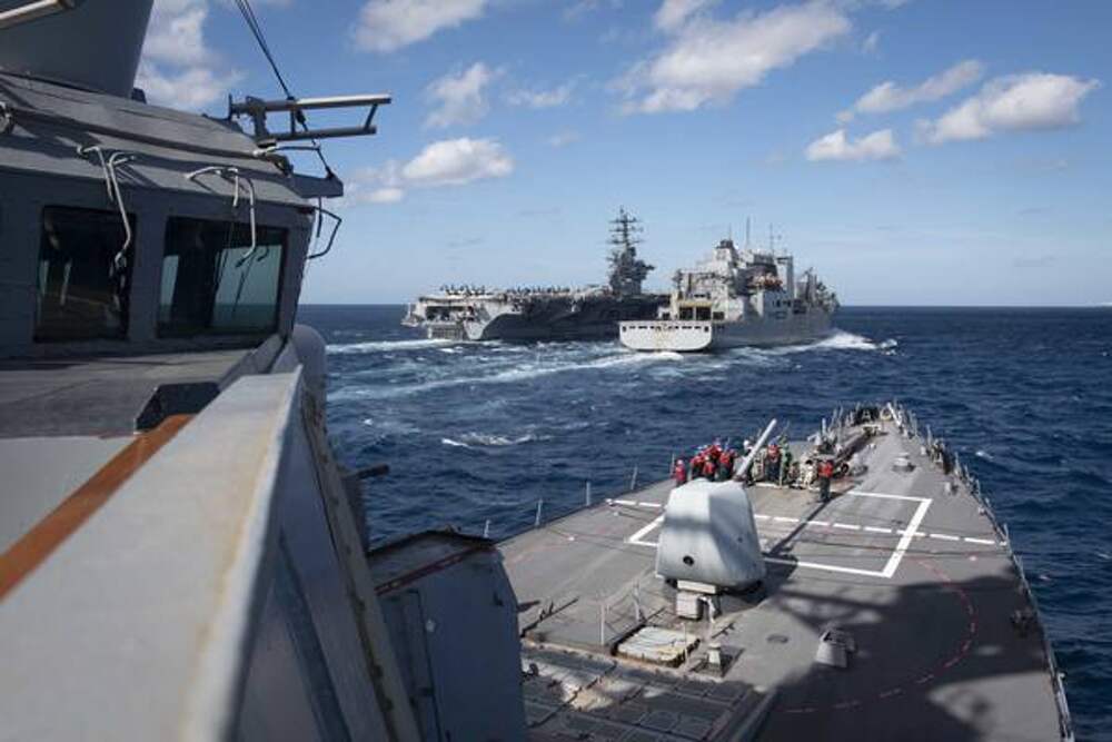 Россия атакует американский флот. США переброска сил по морю. Украина пригрозила России ударами. В НАТО повысили готовность своих сил над черным морем.