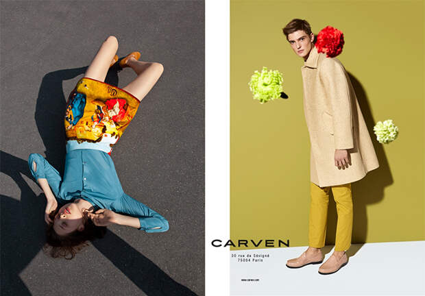 Современные модели Carven.