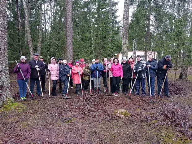 Фотофакт: районный субботник прошел на Бобруйщине.