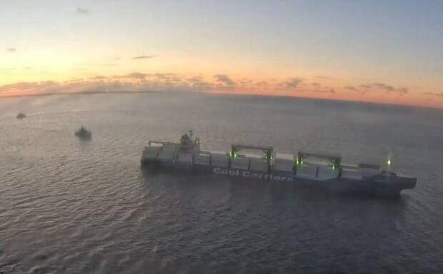 🇪🇪⚔🇷🇺 Эстония задержала контейнеровоз с российскими моряками