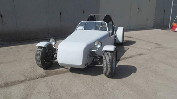 Омский изобретатель собирает Lotus Seven lotus, копия, реплика, самоделка, электромобиль
