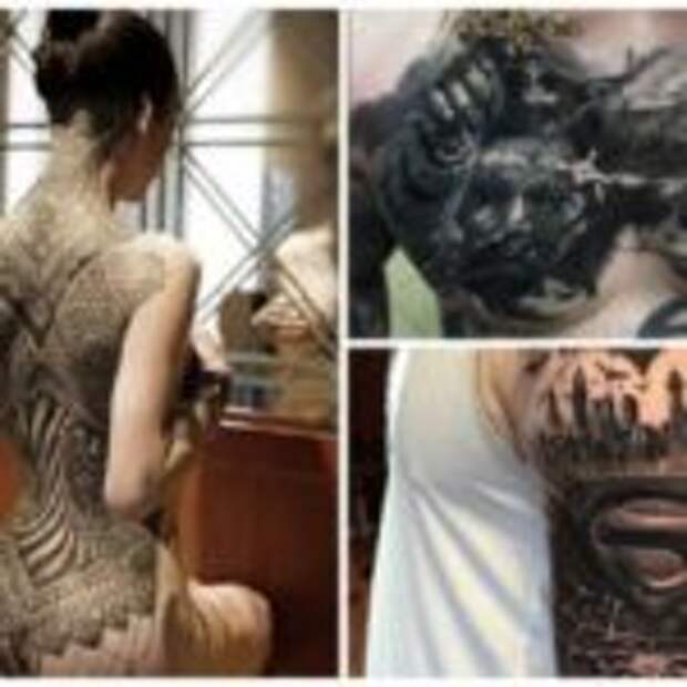 Самые шокирующие татуировки и эскизы