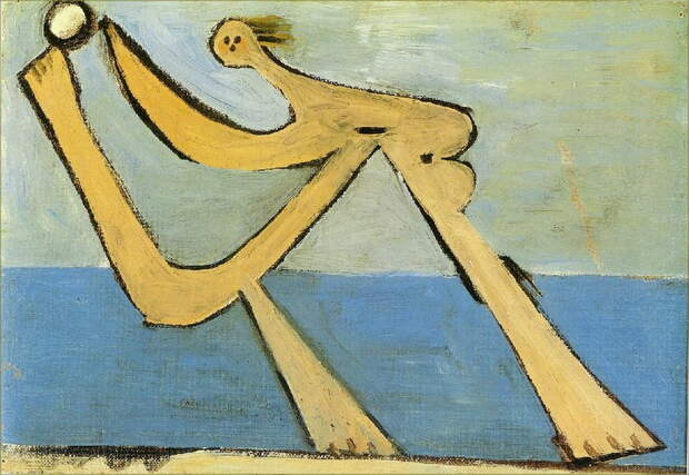 Пабло Пикассо. Купальщицы 4. 1928 год