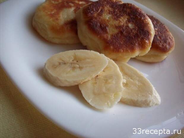 сырники с бананом