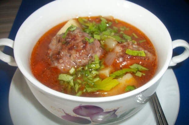 Армянский суп кололак