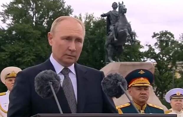 Путин пригрозил «Цирконом» на вооружении ВМФ всем, «кто решит посягнуть на наши суверенитет и свободу»