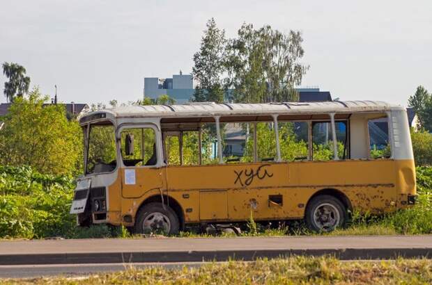 Автобус ПАЗ как неотъемлемая часть российской действительности город, маршрутка, общественный транспорт, паз, пазик, эстетика