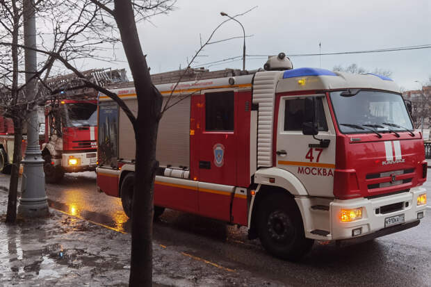 Двое пострадали при взрыве газа в доме в центре Москвы