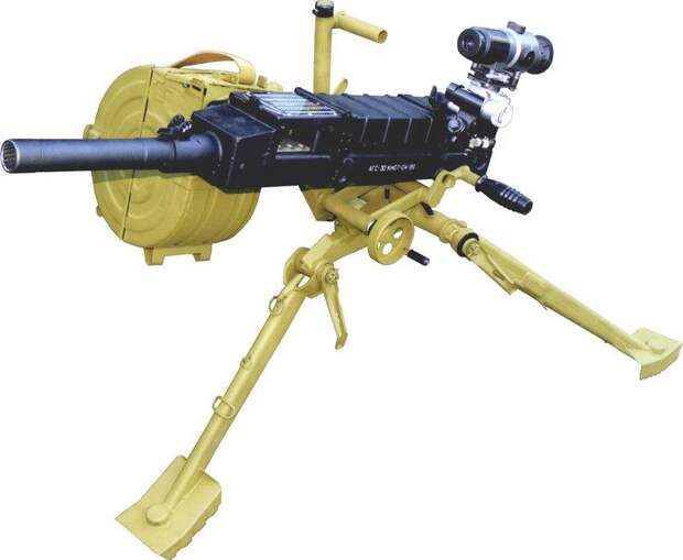 Станковый гранатомет АГС-30 – потомок первого в мире автоматического гранатомёта