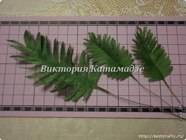 Мимоза из шерсти и шелка МК (43) (520x390, 121Kb)
