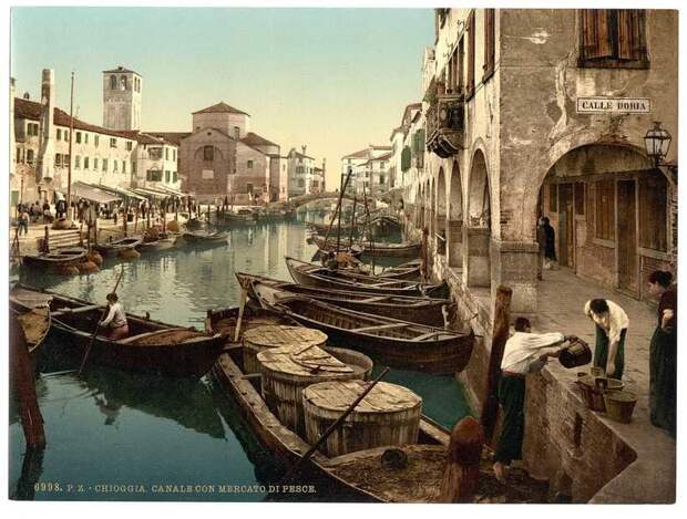 Первые в истории цветные фотографии великолепной Италии