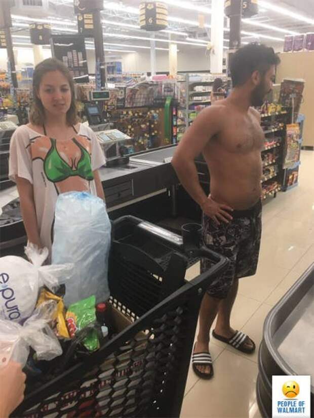 Nude People At Walmart