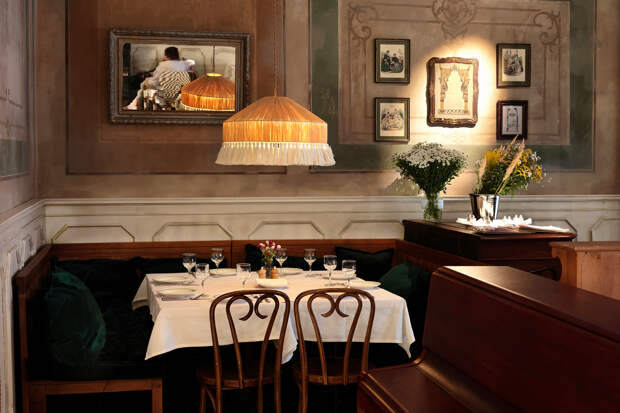 Интерьер ресторана Chère maman