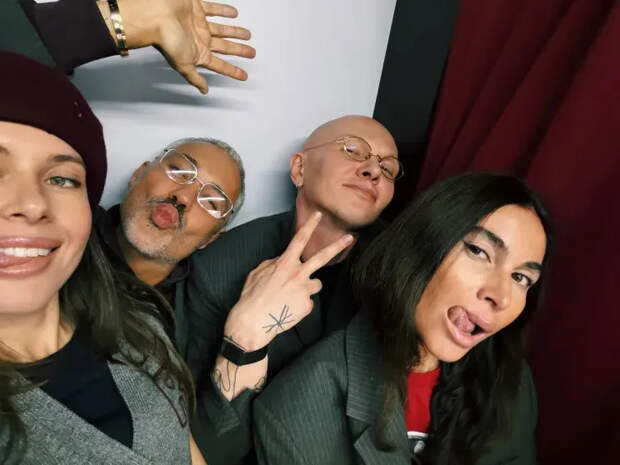 Ксения Шипилова, Александр Рогов, Гоша Карцев и Оксана Рим