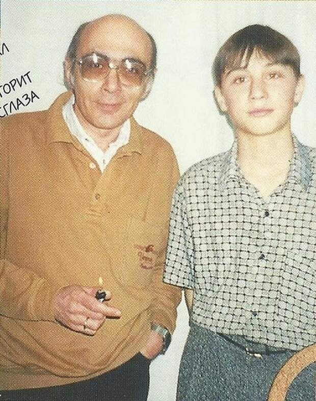 Архивные снимки российских знаменитостей в 90-е годы