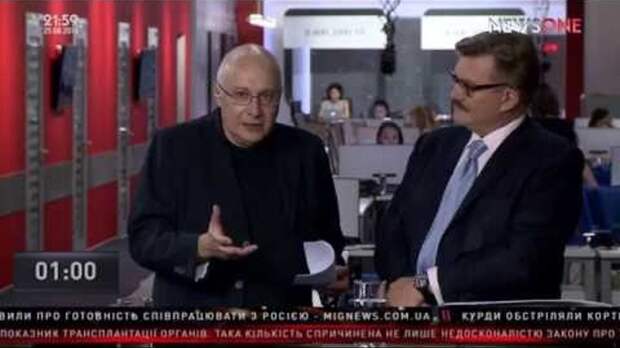 Русофобы Ганапольский и Киселев остались на Украине без работы Русофобы Ганапольский и Киселев остались на Украине без работы