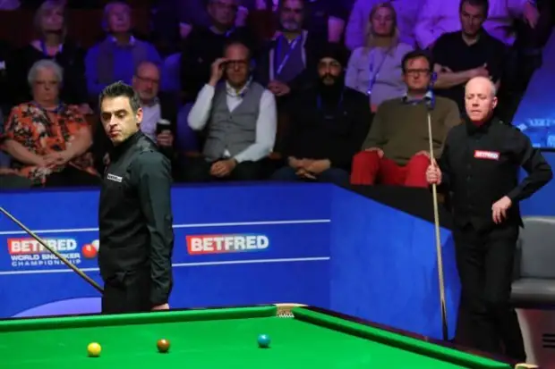 Ронни О’Салливан и Джон Хиггинс (фото: WST)