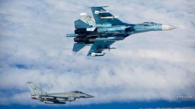 В соцсетях раскритиковали реакцию британских ВВС на учения российской авиации  