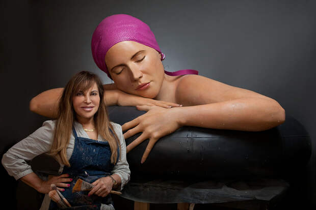 Скульптор Кэрол Фейерман и ее «мокрый» гиперреализм