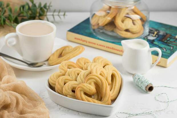 Печенье песочное «Сердечки»