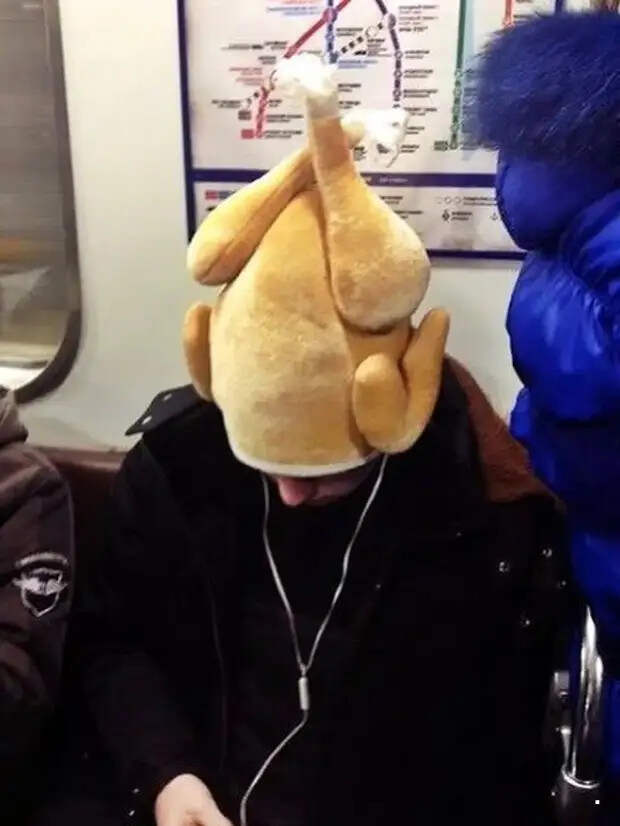 Странные и необычные пассажиры в метро