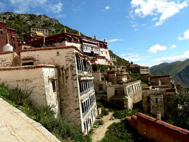 Монастырь Ганден, Лхаса. Тибет