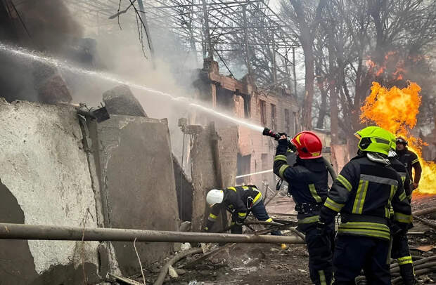 После ударов по отелю с военными в Харькове объявлен поиск доноров