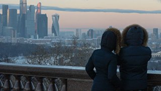Морозы в Москве. Архивное фото
