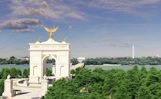 Трамп анонсировал строительство самой большой в мире триумфальной арки