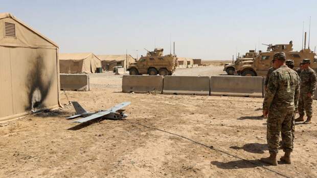 Базу США Виктория в Ираке впервые атаковал оптоволоконный дрон